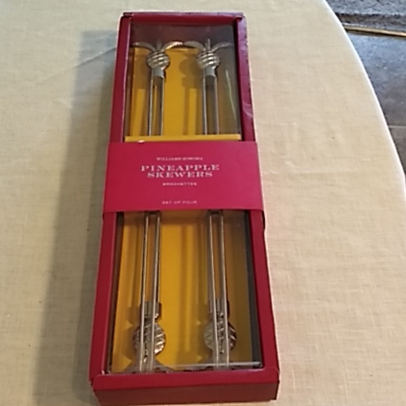 Williams And Sonoma Other - Williams And Sonoma Pineapple Skewers
